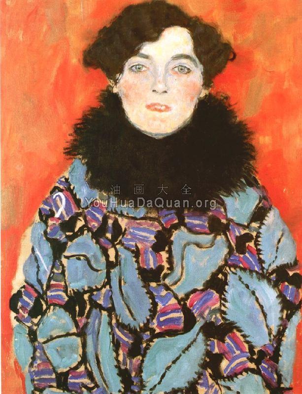 Portrait of Johanna Staude - 古斯塔夫·克林姆特